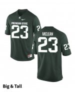 Men's Eli McLean Michigan State Spartans #23 Nike NCAA Green Big & Tall Authentic College Stitched Football Jersey PC50Q08WX